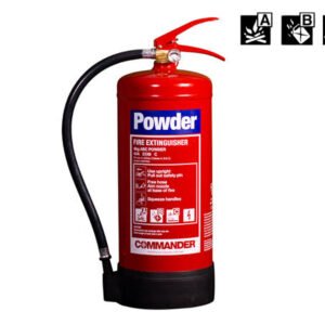 Fire extinguisher with powder in Uganda